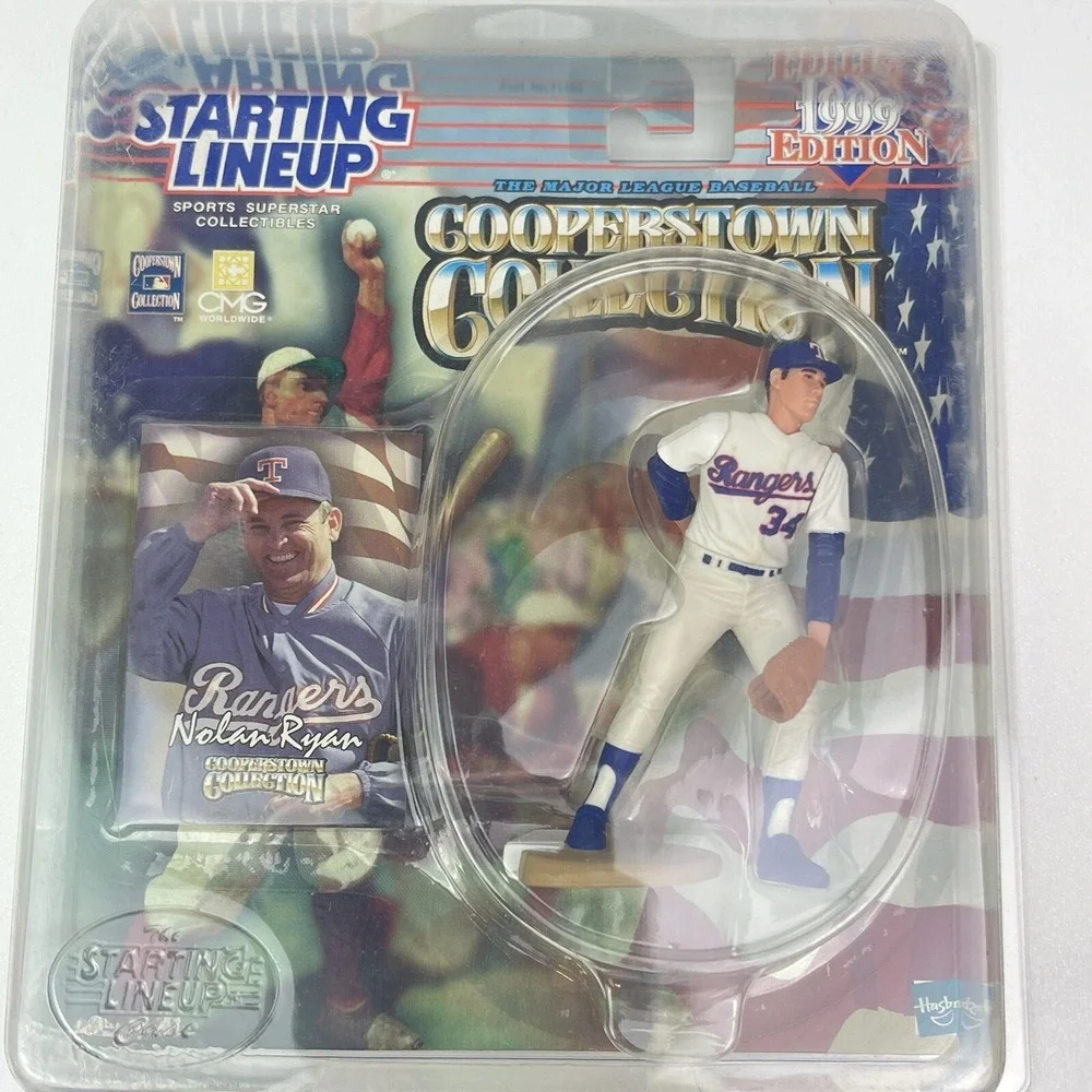 1999 Starting Lineup Nolan Ryan Cooperstown Collection Texas Rangers